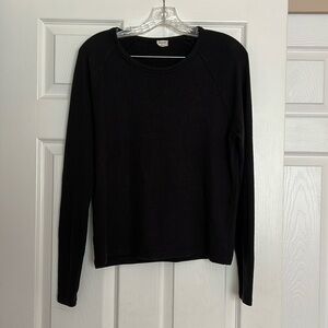 Aritzia Wilfred Free Lounge Black Top XS